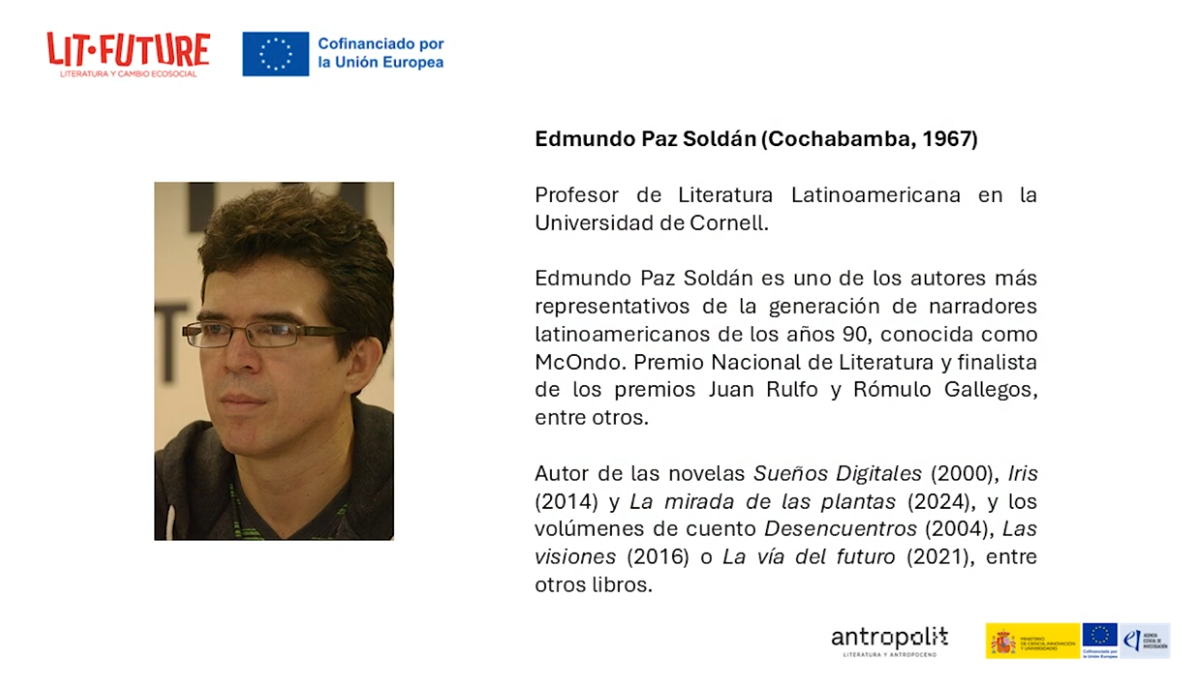 Entrevistas Lit-Future: Edmundo Paz Soldán