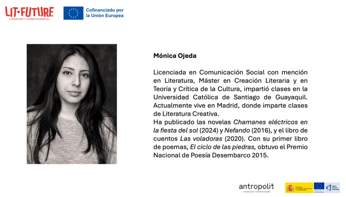 Entrevistas Lit-Future: Mónica Ojeda